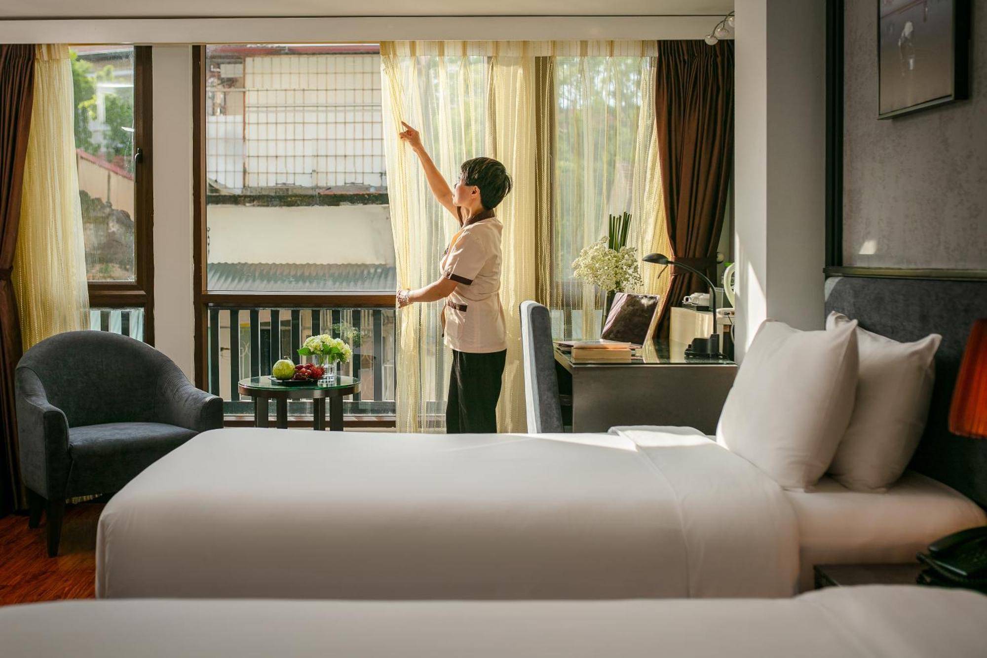 Hanoi La Palm Premier Hotel & Spa Dış mekan fotoğraf